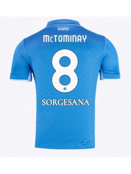 SSC Napoli Scott McTominay #8 Domaci Dres 2024-25 Kratak Rukavima